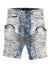 Focus Shorts - Multi Cargo Biker - Vintage Blue - 3394S