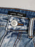 Capital Denim Jeans - Cerulean Patchwork - Vintage Light Blue