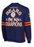 Mitchell & Ness Sweatshirt - All Over Crew 2.0 - Chicago Bears - Burnt Orange And Navy - FCPO3400