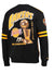 Mitchell & Ness Sweatshirt - All Over Crew 2.0 - LA Lakers - Gold And Black - FCPO3400