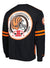 Mitchell & Ness Sweatshirt - All Over Crew 2.0 - Cincinnati Bengals - Orange And Black - FCPO3400