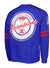 Mitchell & Ness Sweatshirt - All Over Crew 2.0 - Buffalo Bills - Red and Royal Blue - FCPO3400
