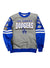 Mitchell & Ness Sweatshirt - All Over Crew 2.0 - LA Dodgers - Grey And Dodger Blue - FCPO3400