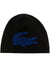 Lacoste Hat - Reversible Beanie - Black-031 And Blue - RB2186 51 D1X