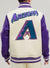 Pro Standard Jacket - Retro Classic Wool Varsity - Diamondbacks - Cream - LAD635513