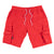 Makobi - M633 Colton Nylon Cargo Shorts - Red