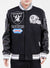 Pro Standard Jacket - Logo Mashup Varsity - Raiders - Black - FOR641868