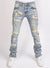 Politics Skinny Stacked Jeans - Ramsey - Cool Blue - 514
