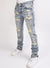 Politics Skinny Stacked Jeans - Ramsey - Cool Blue - 514