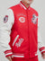 Pro Standard Jacket - Retro Classic Wool Varsity - Reds - Red - LCR636594