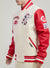 Pro Standard Jacket - Retro Classic Wool Varsity - Reds - Cream - LCR636594