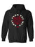 Outrank Hoodie - Rose From The Mud - Black