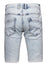 Raw X Shorts - Distressed Denim - Bleach - RXS-90081