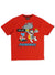 Makobi T-Shirt - Frenemies - Red - M293