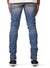 Purple-Brand Jeans - Mid Indigo Camo Repair - P001