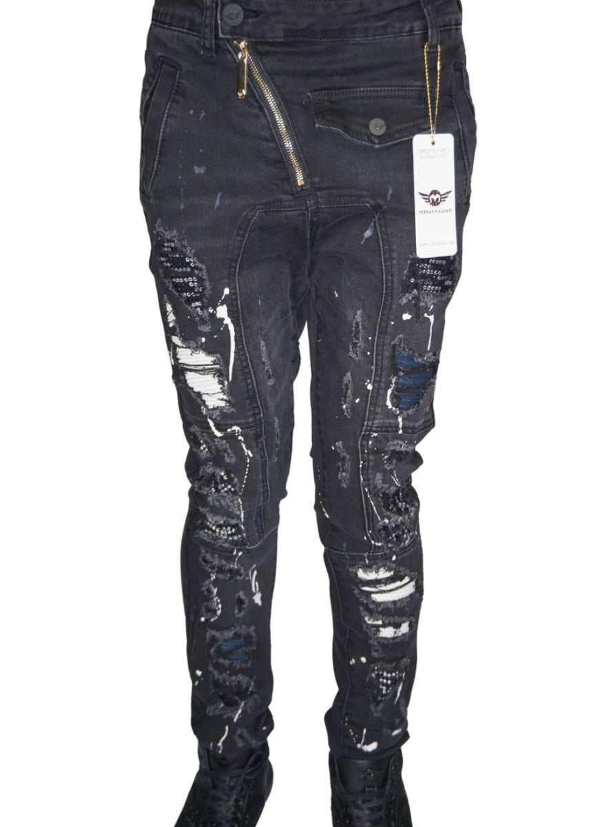 Ferrari Massari Jeans - Modern Hustler - Black – Vengeance78