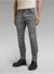 G-Star Jeans - 5620 3D Zip Knee Skinny - Sun Faded Moon Grey Scar Restored - D01252