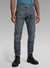 G-Star Jeans - 5620 3D Zip Knee Skinny - Faded Blues Restored - D01252