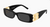 Balenciaga Glasses - BB00956 001 - BLACK GOLD GREY