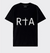 RTA T-Shirt - FRONT LOGO - Black - ME00K83