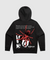 G-West Hoodie - SPIDER - BLACK RED - GWHLHD8000