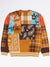 Majestik Sweater - Paisley & Plaid - Timber - SW2236