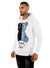 George V Hoodie - Split - White And Blue - GV2422