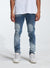 Crysp Denim Jeans - Topo - Blue - CRYF222-204