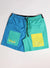 Outrank Shorts - Unsinkable - Yellow And Green - ORS071