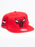 Mitchell & Ness Hat - NBA Glow Team Snapback - Bulls - Red - SH21010