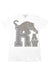 Rawyalty T-Shirt - Tiger Bling - White