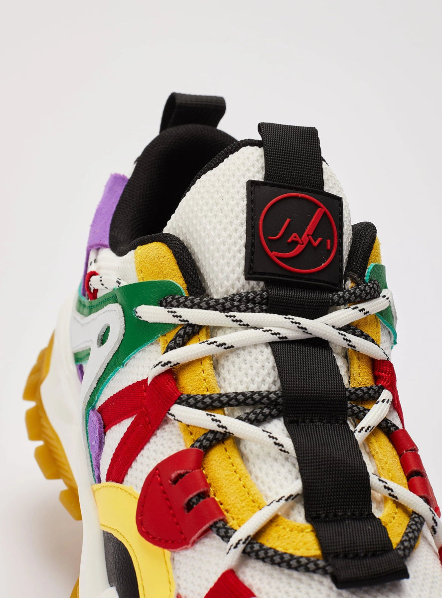 Javi Shoes - Swipe - Yellow/White – Vengeance78