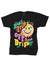 Capital Denim T-shirt - Dont Trip - Black - CPTL05