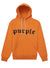 Purple-Brand Hoodie - Gothic Arch Marmalade - P410-FMBA