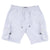 Makobi - M633 Colton Nylon Cargo Shorts - White