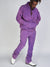 Ringspun Sweatsuit - Acid Washed - Purple - 332-341