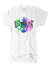 Outrank T-Shirt - Watercolor - White - QS503