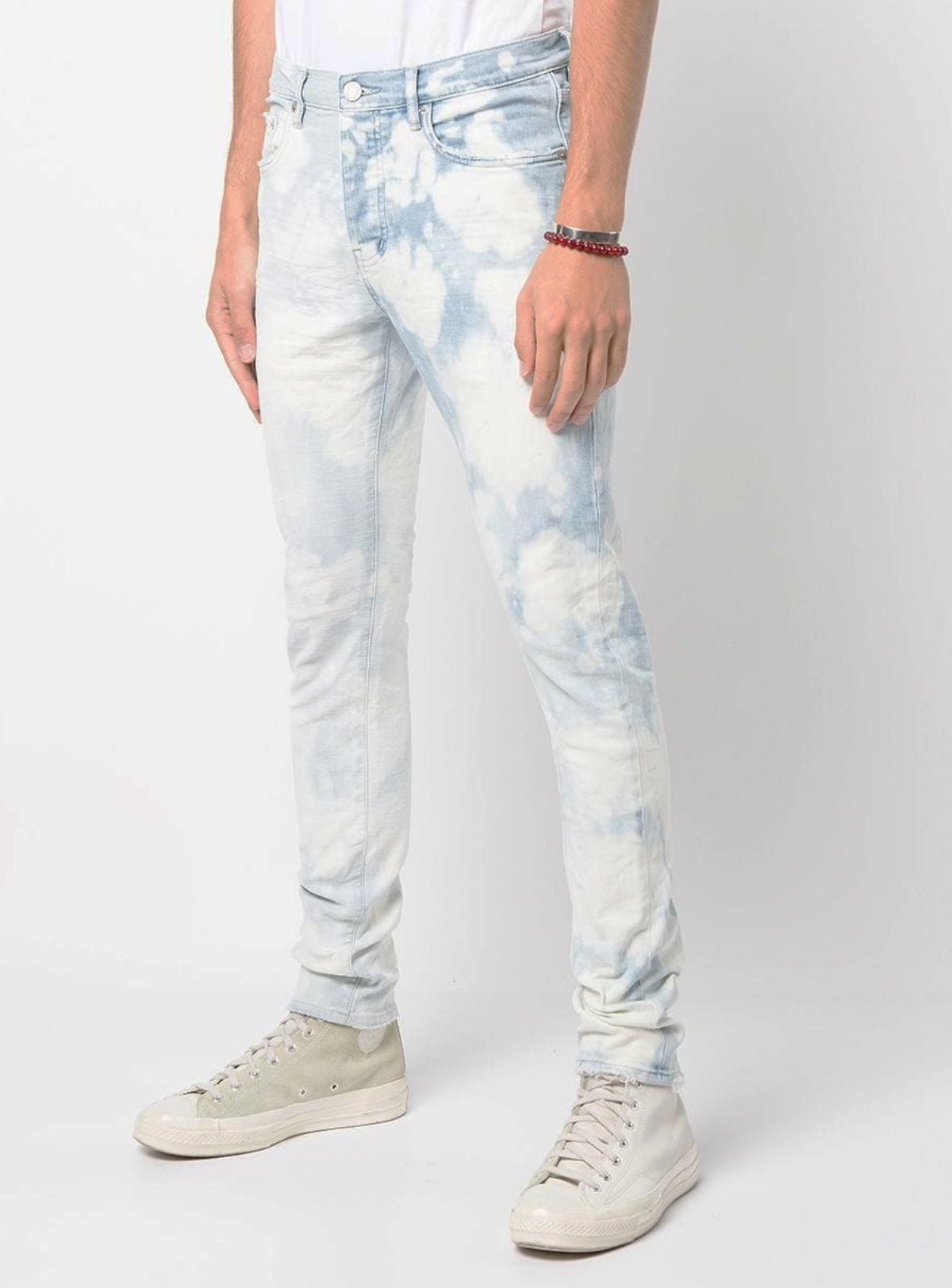 Men's Purple Brand Light Dirty Wax Low Rise With Slim Leg Jeans - Civilized  Nation - Official Site