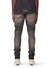 Purple-Brand Jeans - Grey Black Patched - P001