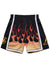 Mitchell & Ness Shorts - Flames swingman Lakers 2009-10 - Black