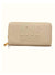 Moschino Wallet - Zip Around Logo - Cream - JC5659PP1ELL0110