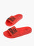 Love Moschino Women Slides - Red Logo