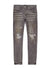 Purple-Brand Jeans - Faded Grey Distress - P001