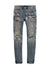 Purple-Brand Jeans - Worn Mid Indigo - P002