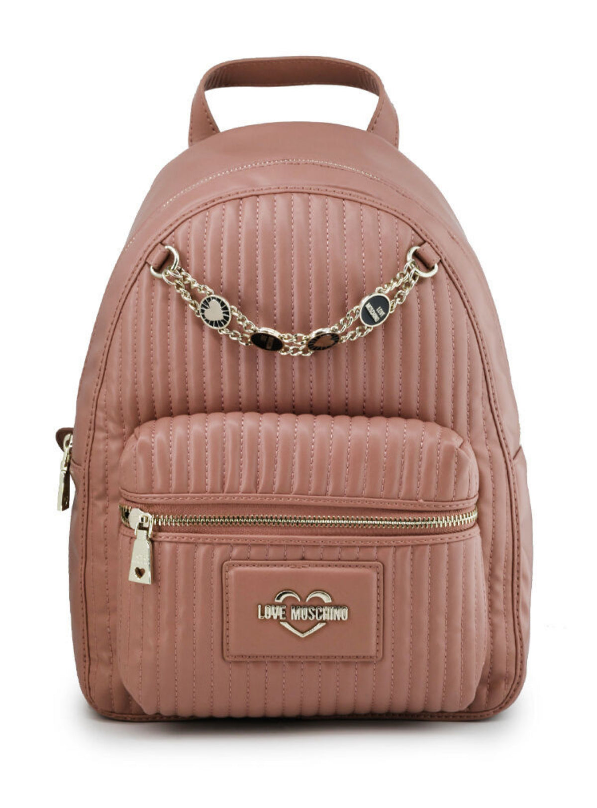 chanel pink backpack purse