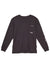 Purple-Brand Long Sleeve Shirt - Black Birds - P204