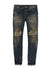 Purple Brand Jeans - Dirty Indigo Blowout - P002
