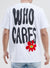Roku Studio T-Shirt - Who Cares - White - RK1480966