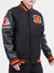 Pro Standard Jacket - Old English Wool Varsity - Cincinnati Bengals - Black And Orange - FCI642984