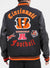 Pro Standard Jacket - Old English Wool Varsity - Cincinnati Bengals - Black And Orange - FCI642984